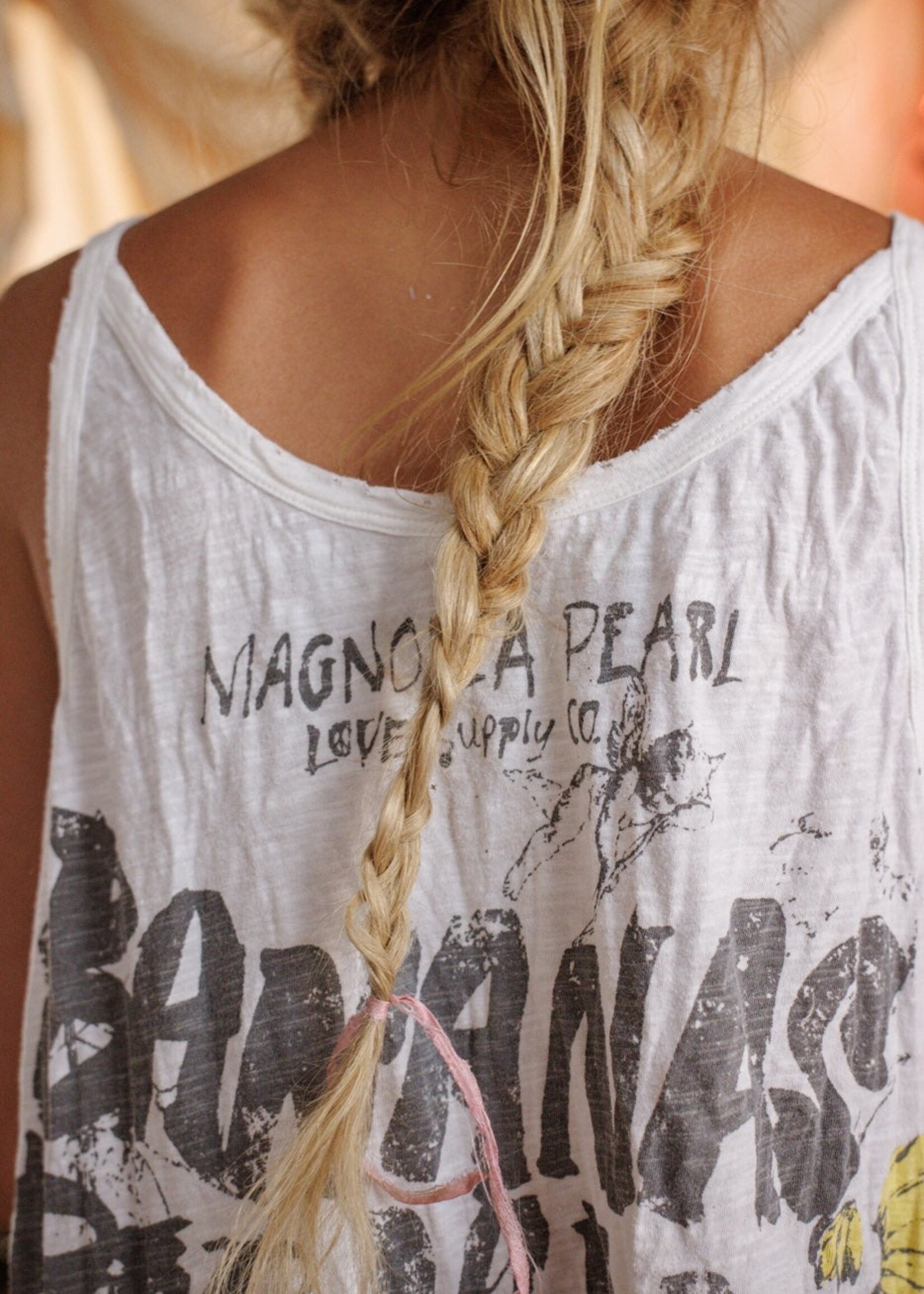 Magnolia Pearl Bananas Por Vida Lana Tank 423 True One Size