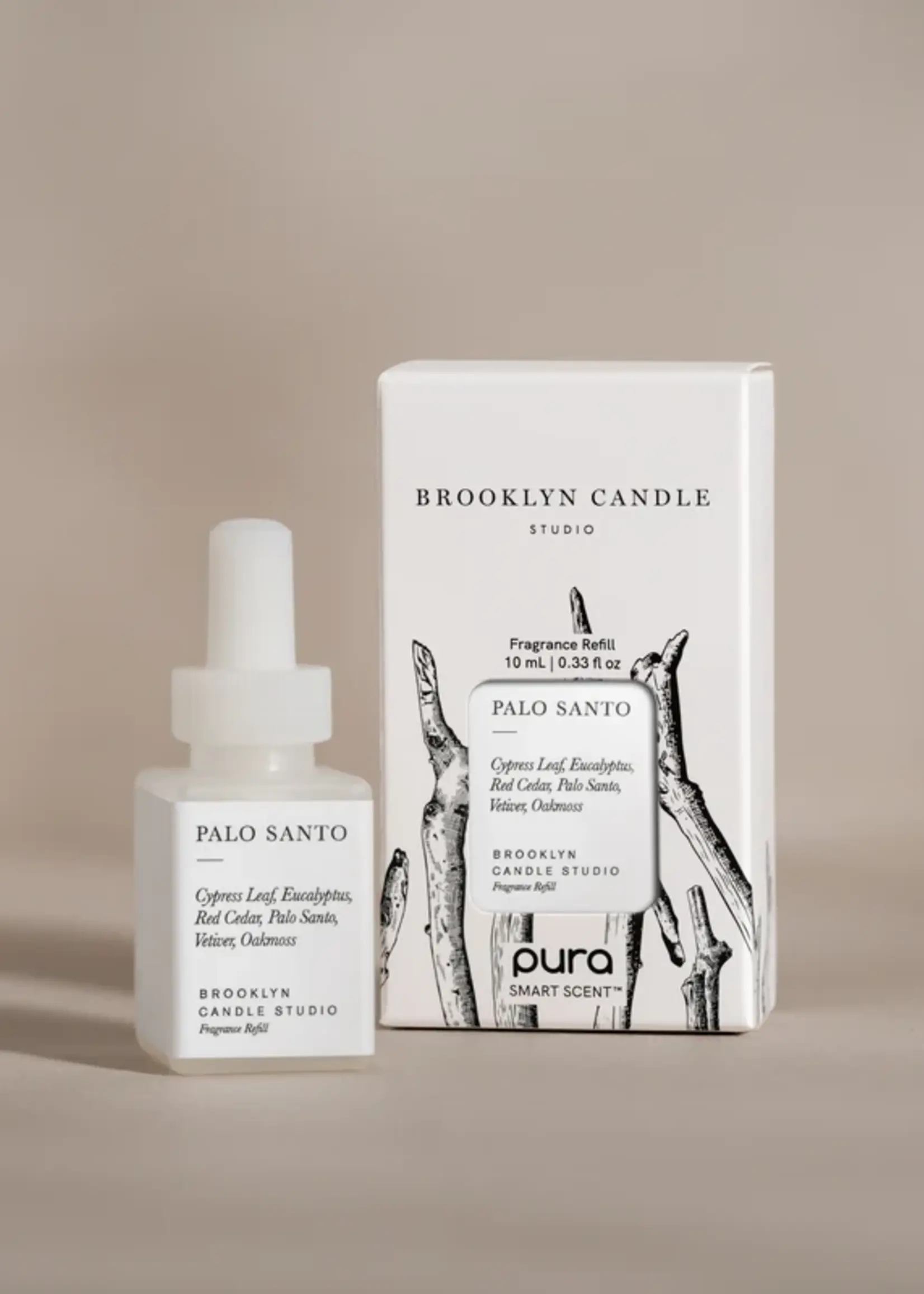 Pura Diffuser Refill Palo Santo Brookyln Candle Studio