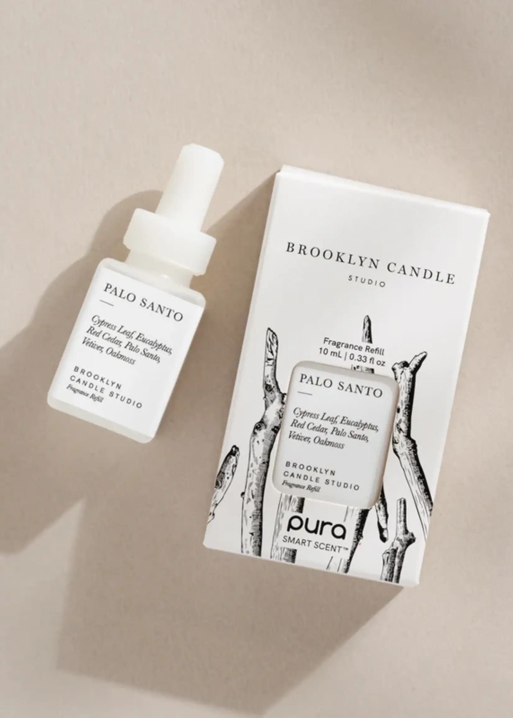 Pura Diffuser Refill Palo Santo Brookyln Candle Studio