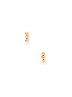 Linny Co Tally Gold Flatback Stud Earrings
