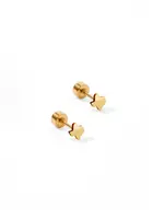 Linny Co Petite Texas flatback Screwback Earrings