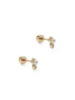 Linny Co Mabel Flatback Stud Earrings