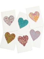 Sugarboo & Co. Kantha Heart Card Asstd