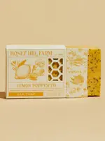 Honey Hills Farm Lemon Poppyseed Bar Soap 3.75 oz
