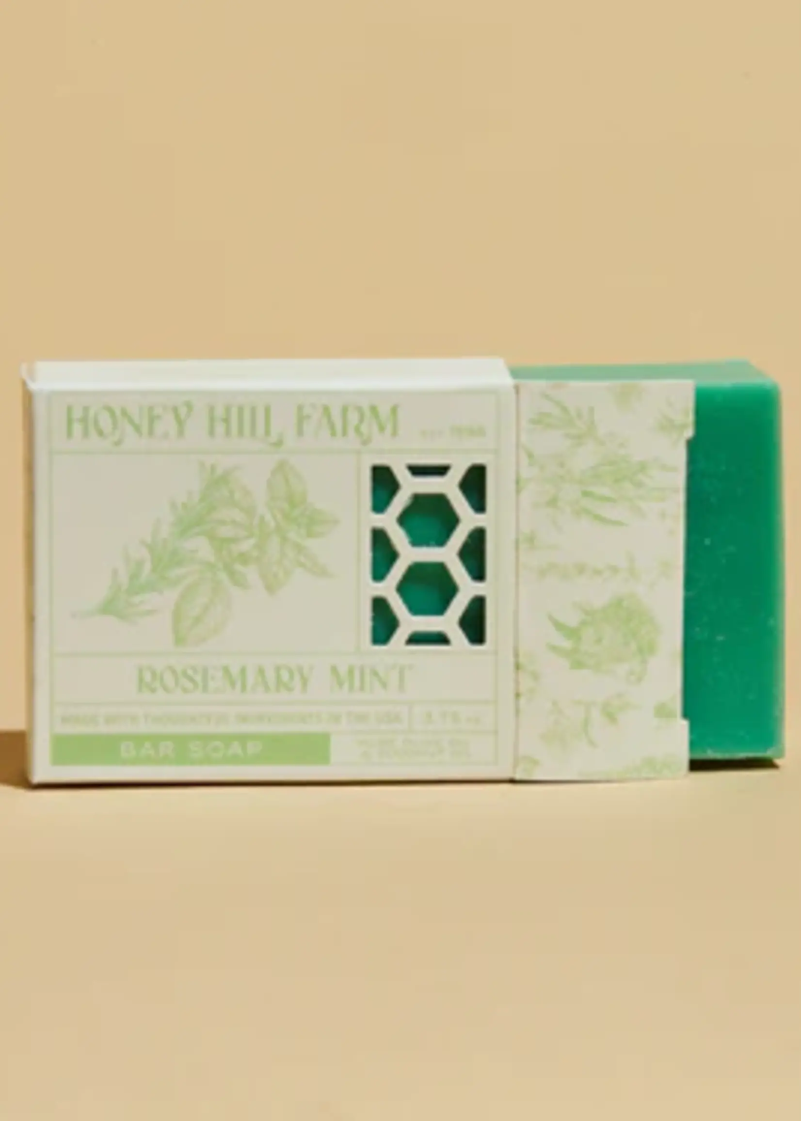 Honey Hills Farm Rosemary Mint Bar Soap 3.75 oz