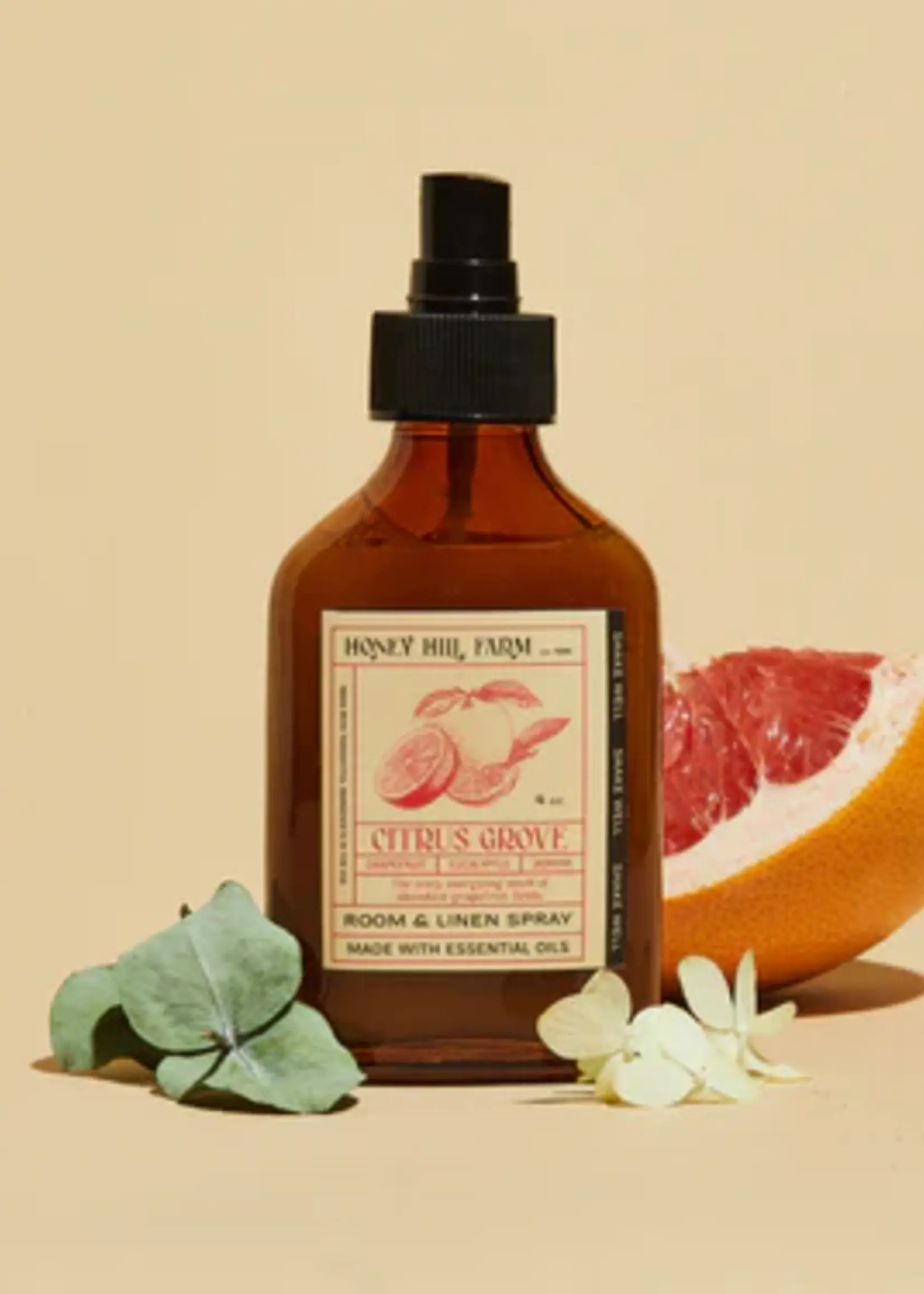 Honey Hills Farm Citrus Grove Room Spray 4 oz