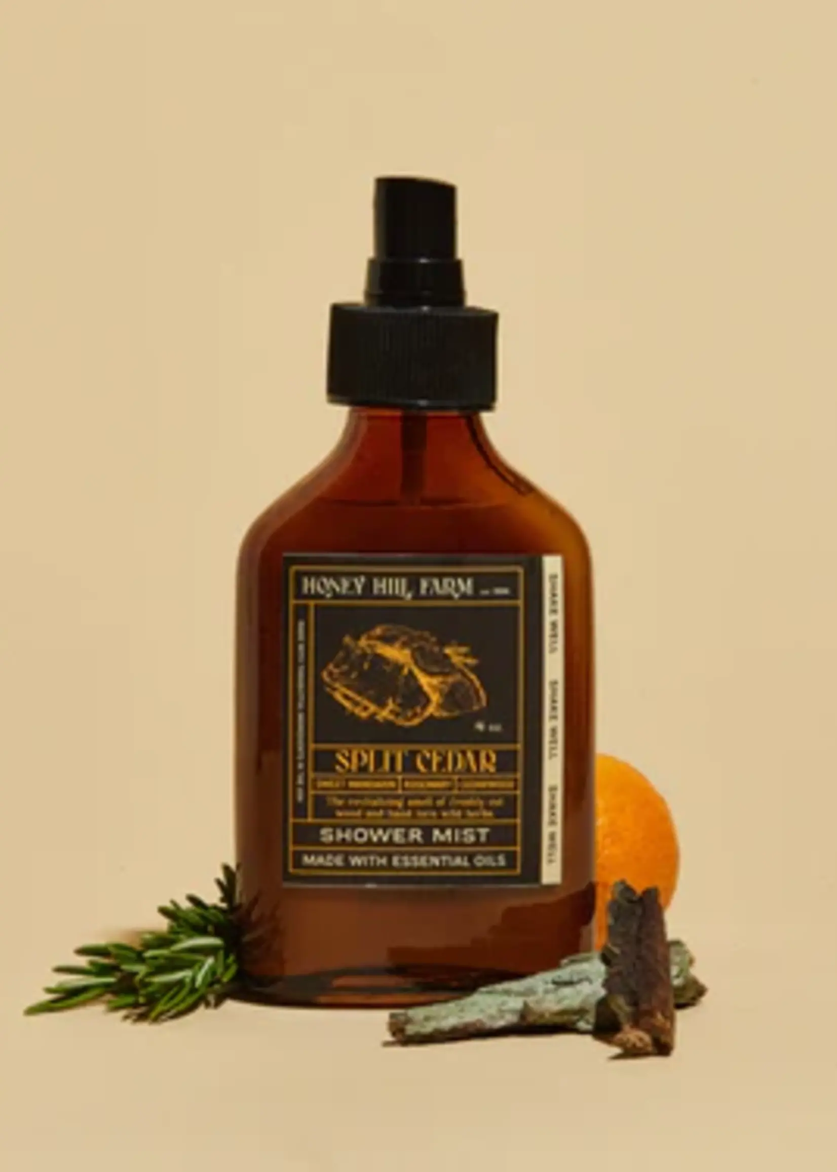 Honey Hills Farm Split Cedar Shower Mist 4 Oz
