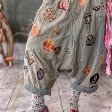 magnolia pearl embroidered patch joni trousers pants 772