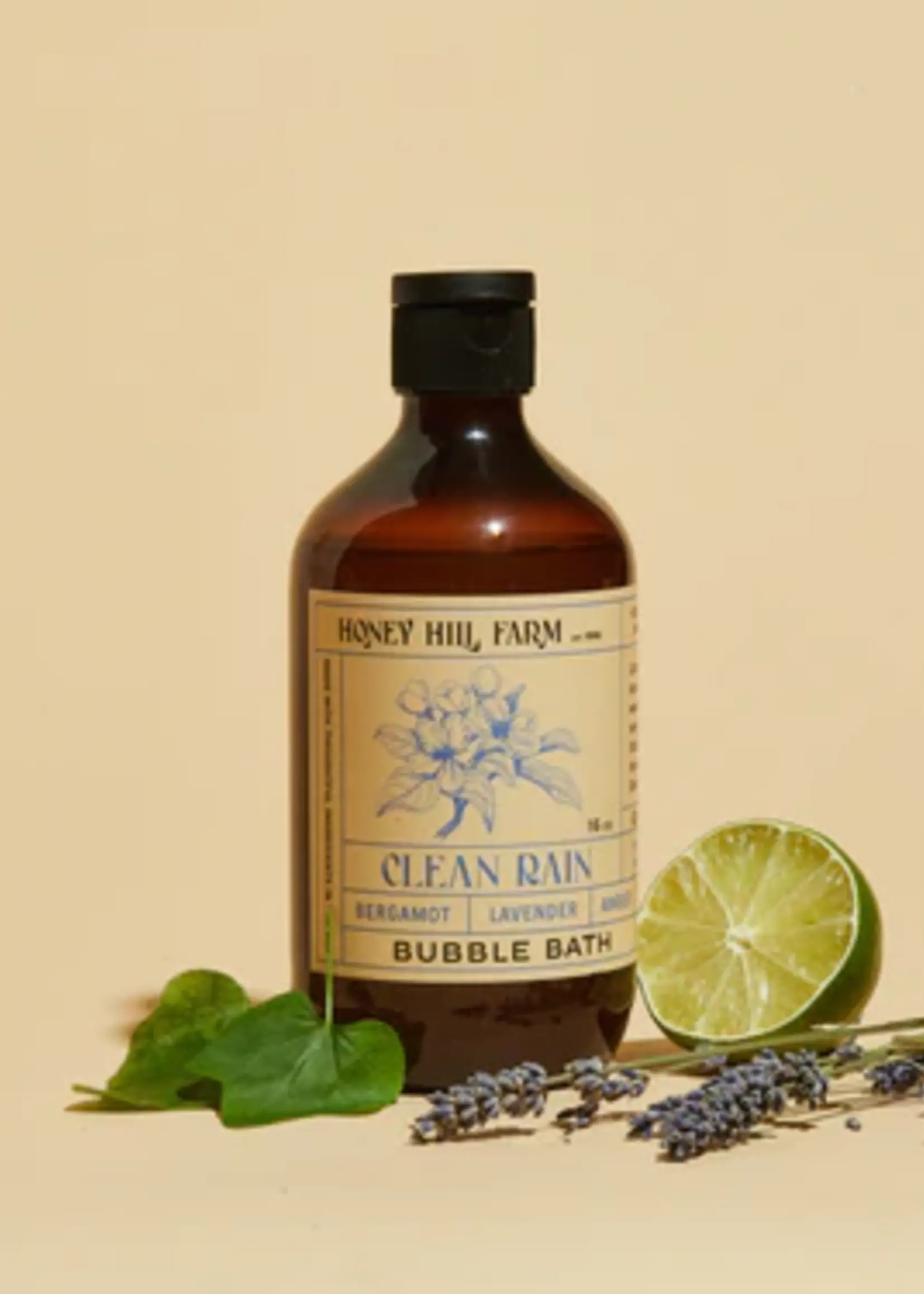 Honey Hills Farm Clean Rain Bubble Bath 16 oz