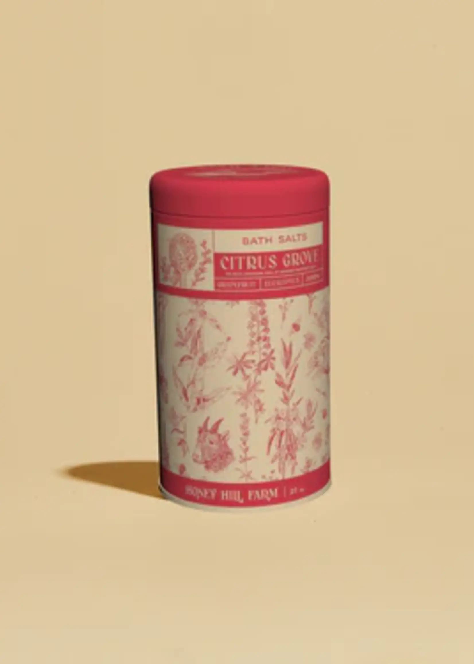 Honey Hills Farm Citrus Grove Bath Salts 27 oz