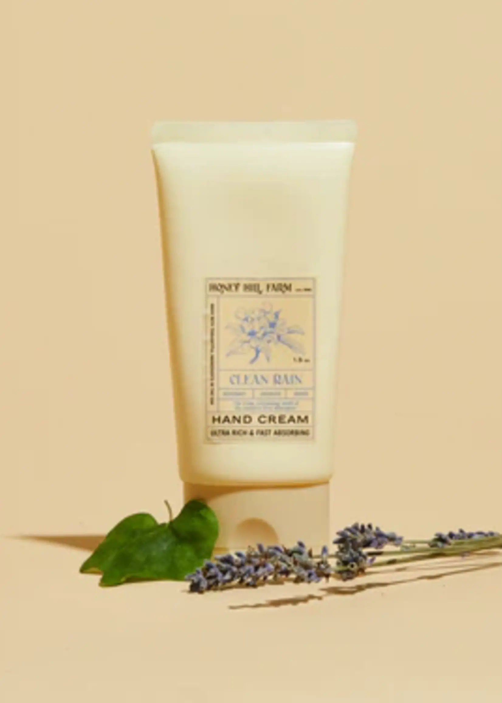 Honey Hills Farm Clean Rain Hand Cream 3 oz
