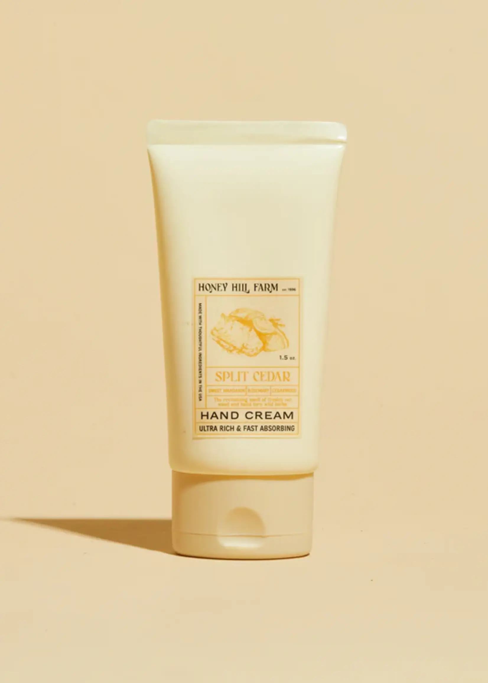 Honey Hills Farm Split Cedar Hand Cream 3 oz