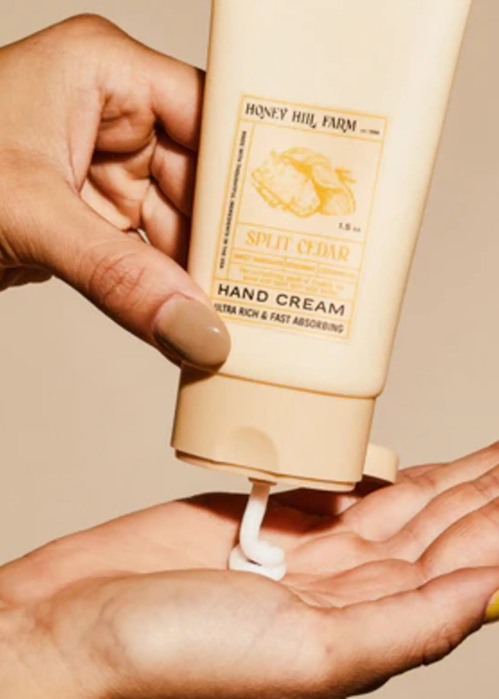 Honey Hills Farm Split Cedar Hand Cream 3 oz