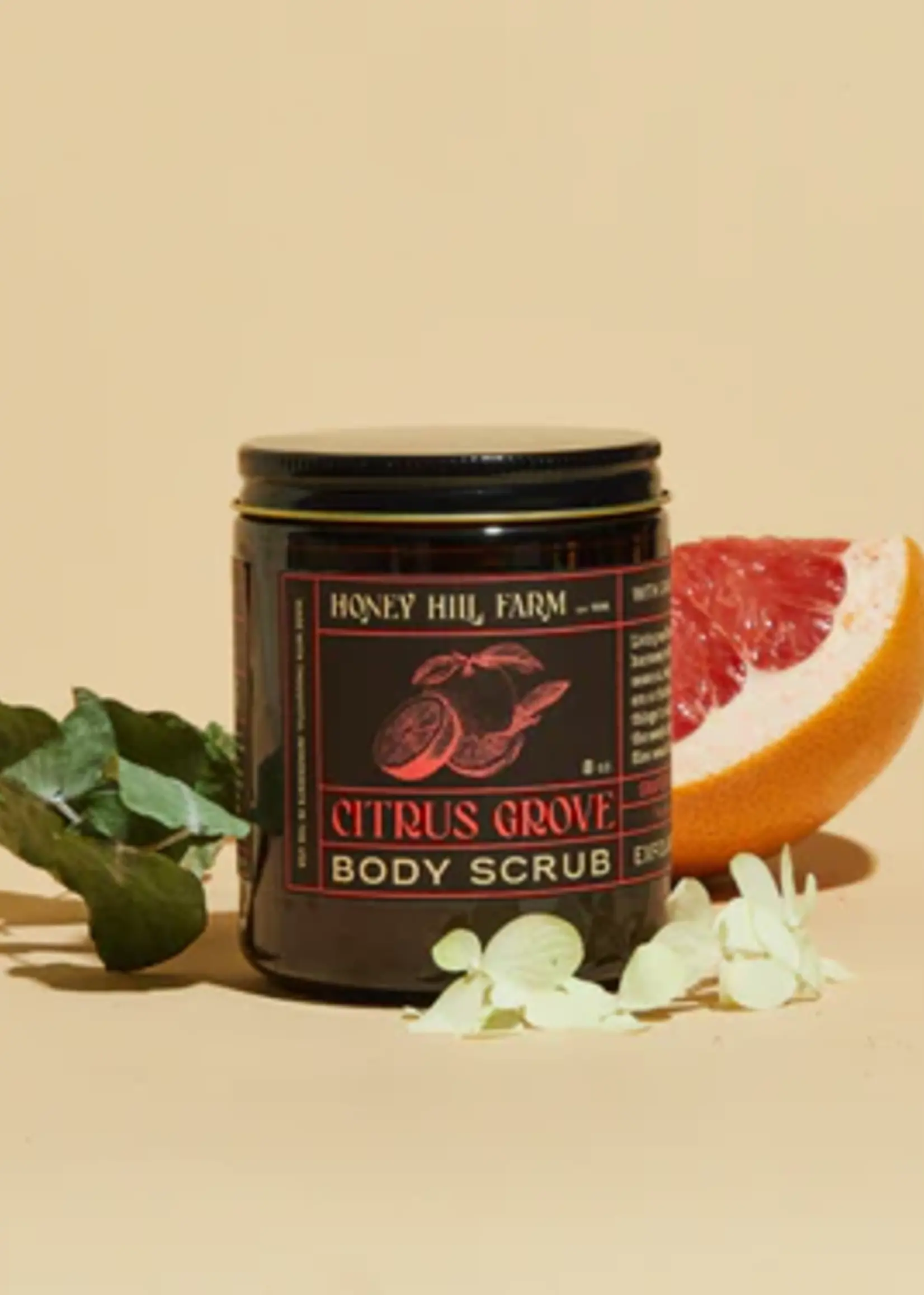 Honey Hills Farm Citrus Grove Body Scrub 8 oz