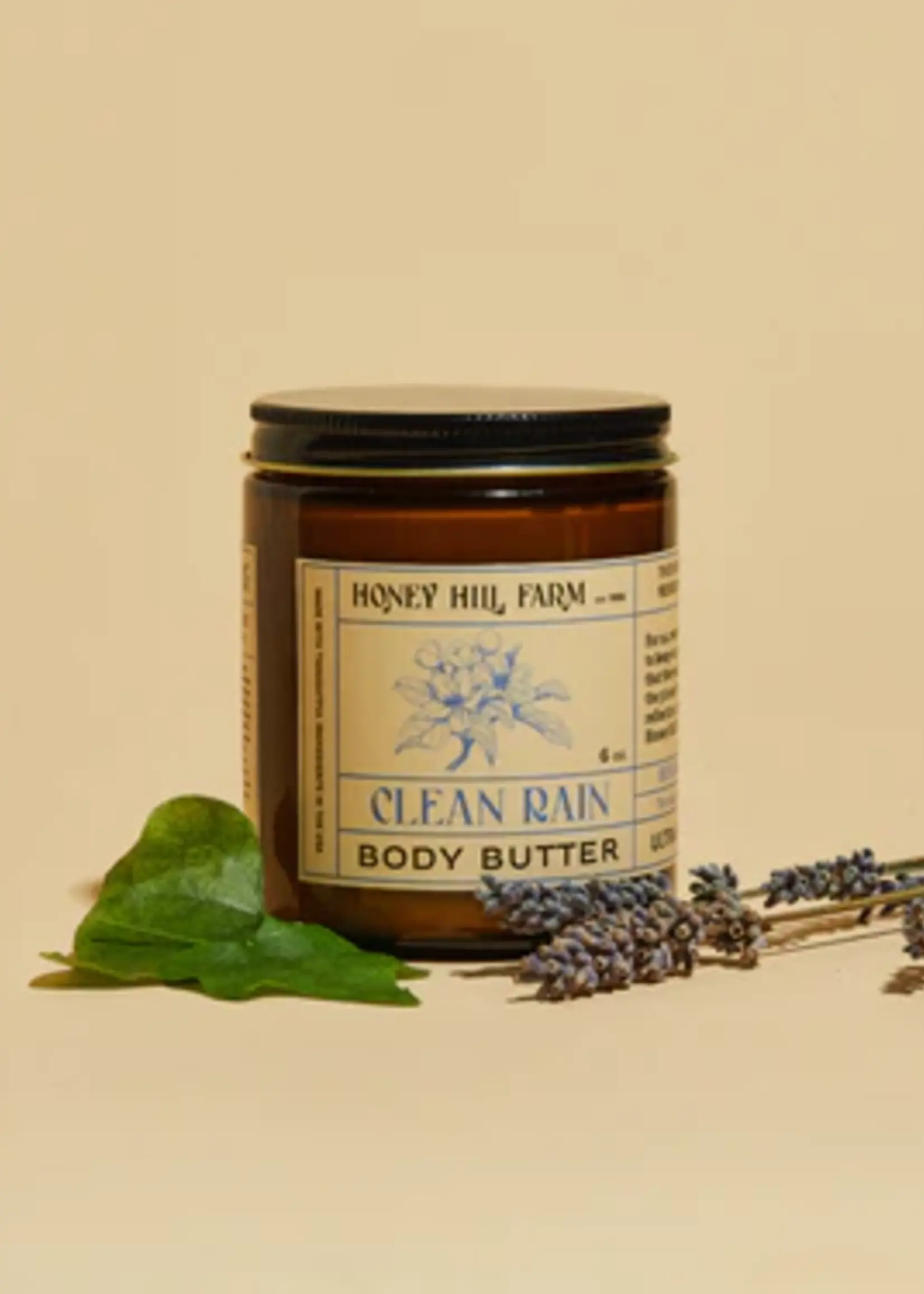 Honey Hills Farm Clean Rain Body Butter 8 oz
