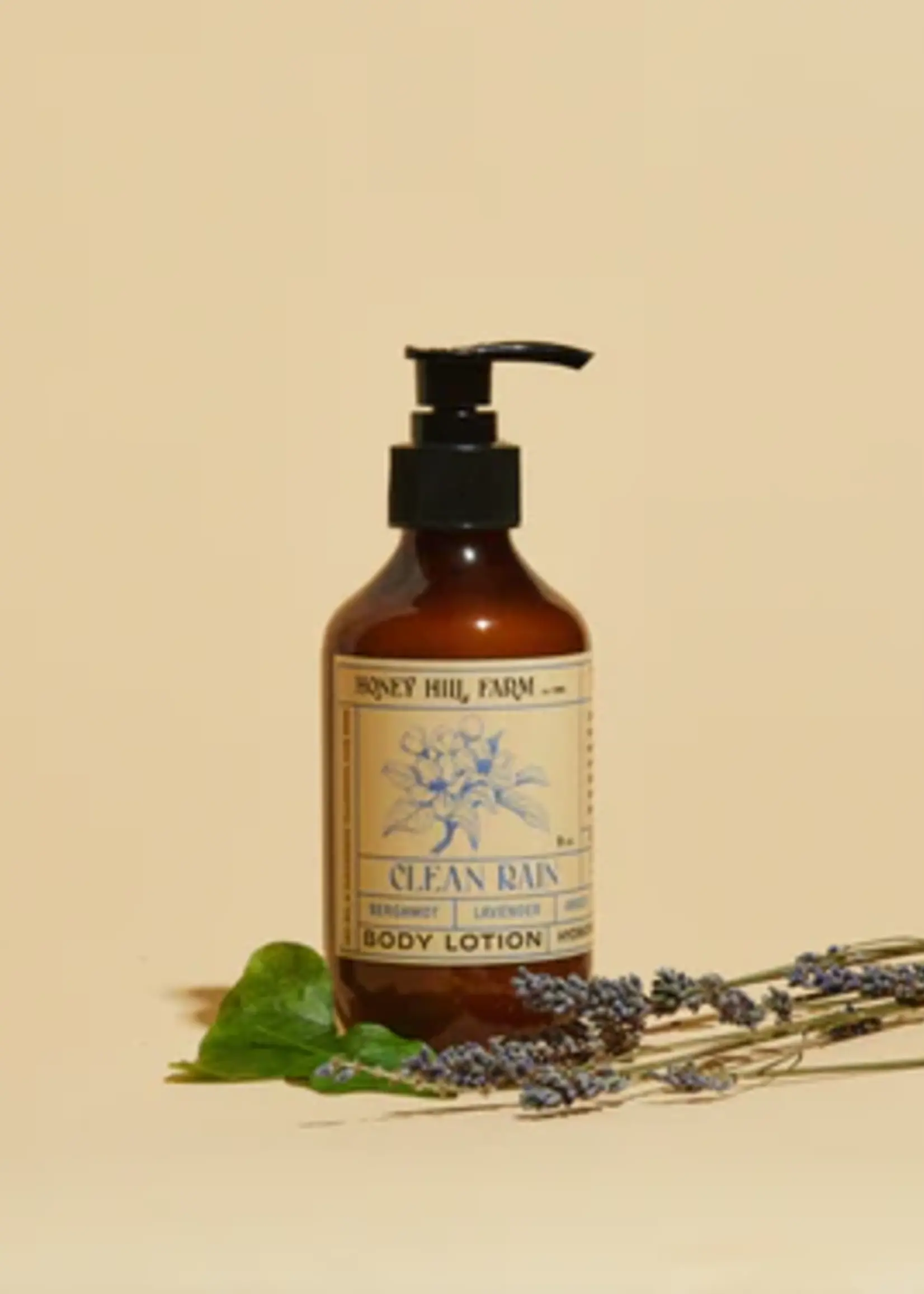 Honey Hills Farm Clean Rain Body Lotion 9 oz