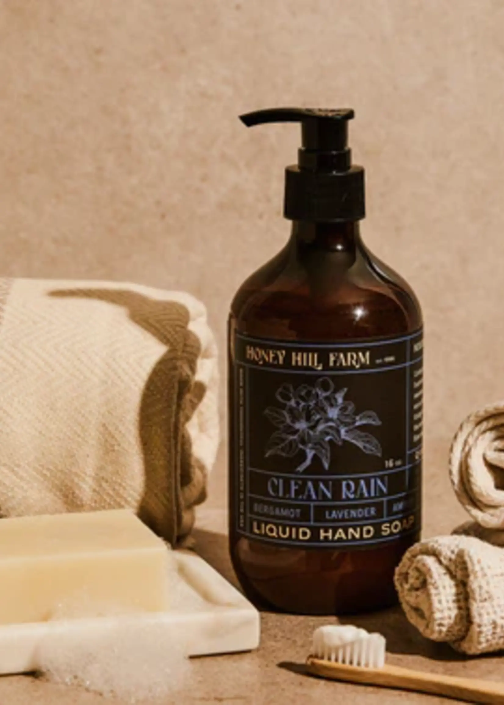 Honey Hills Farm Citrus Grove Liquid Hand Soap 16 oz