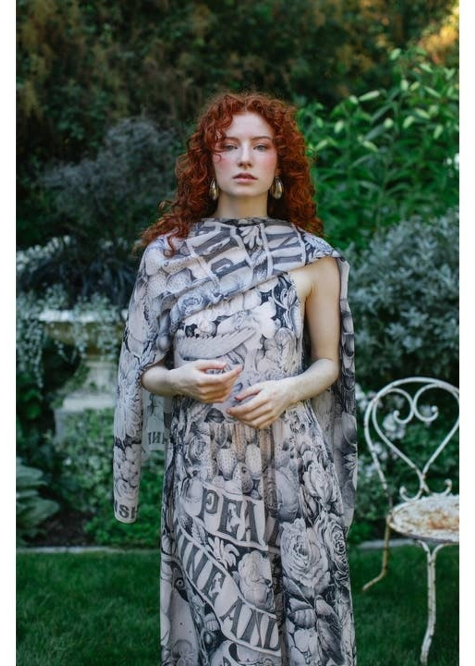 Market of Stars Peace Wine & Sunshine Bamboo Scarf