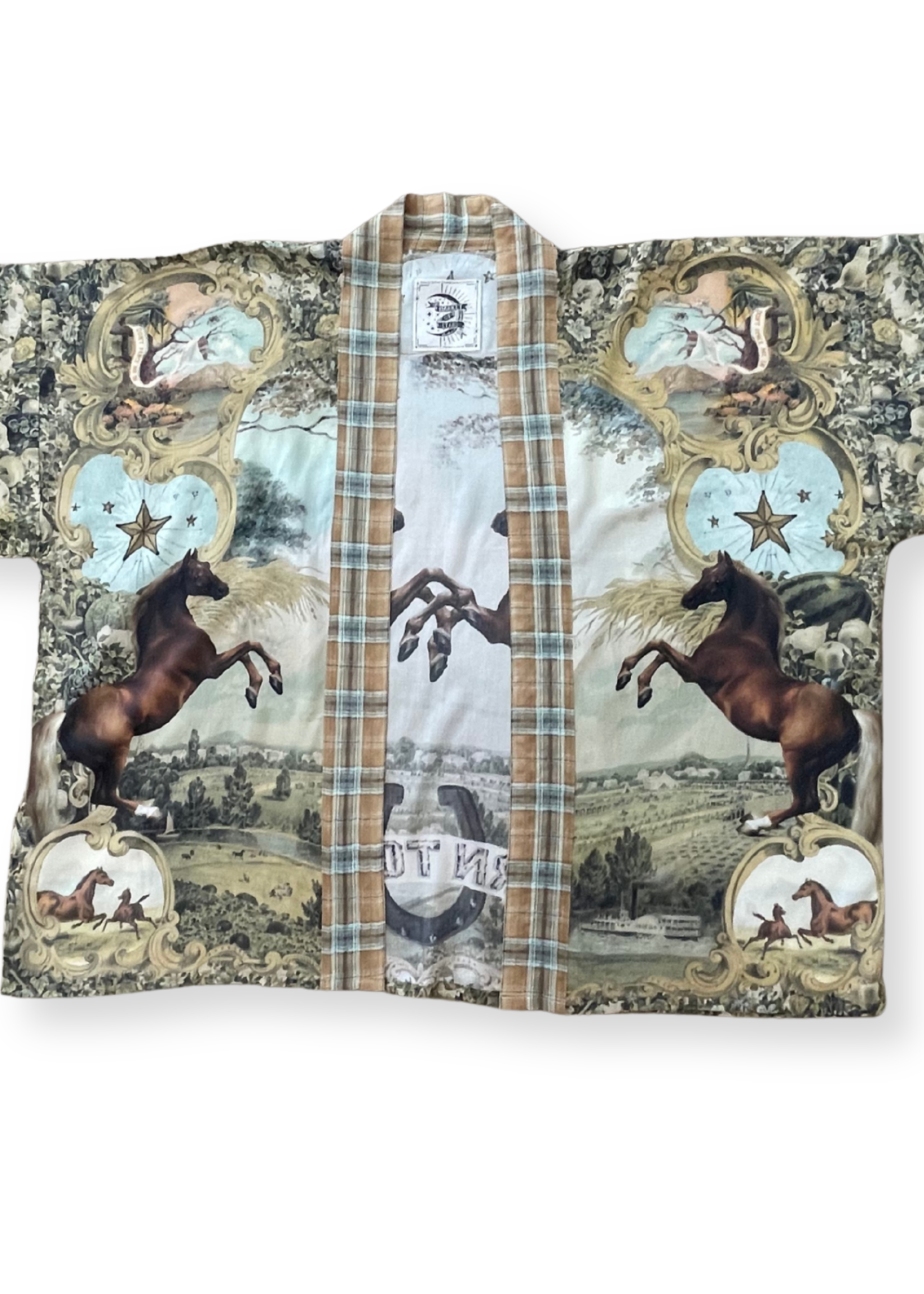 Market of Stars Born to Run Boheme Pixie Duster Crop Kimono Cardigan