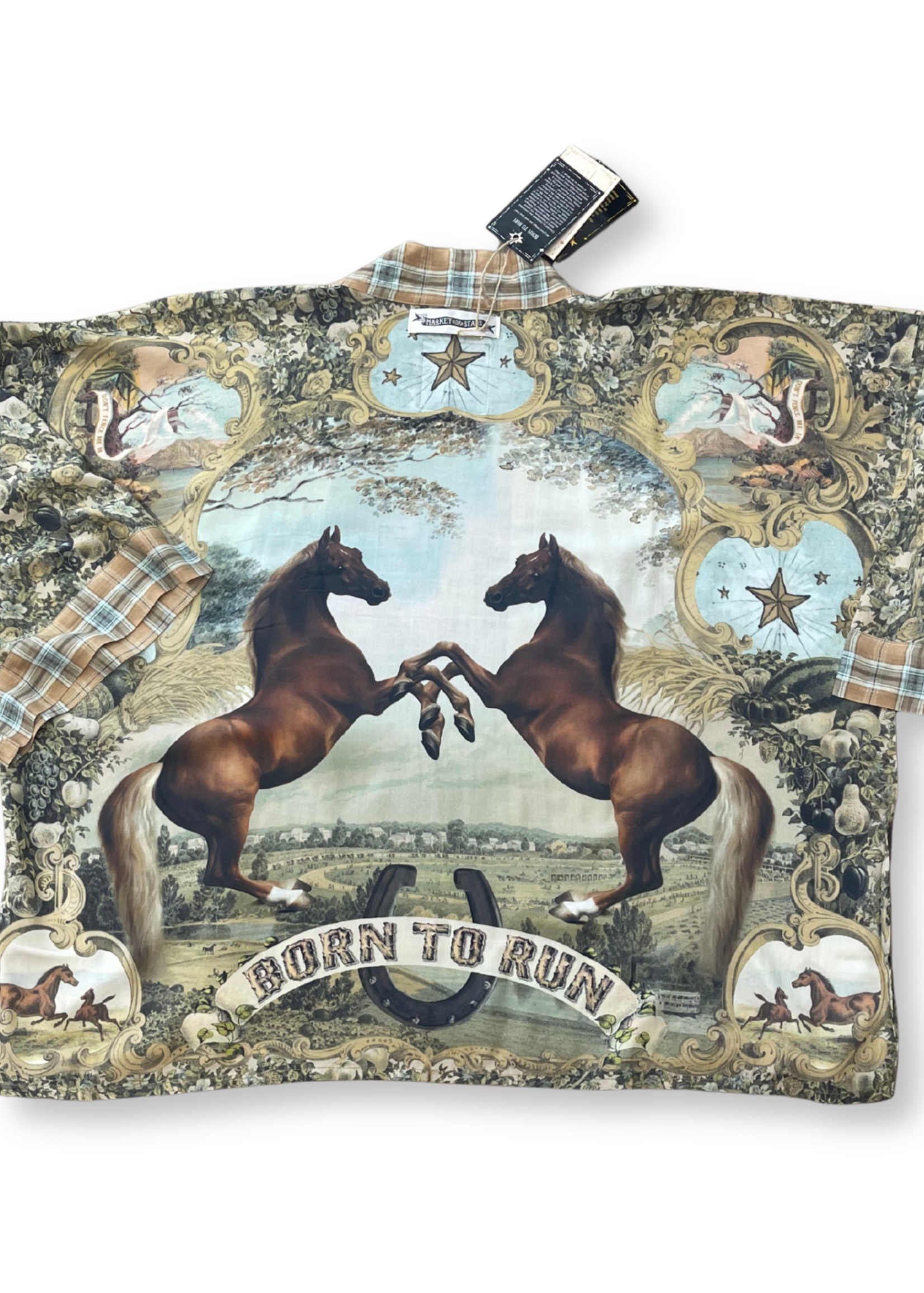 Market of Stars Born to Run Boheme Pixie Duster Crop Kimono Cardigan