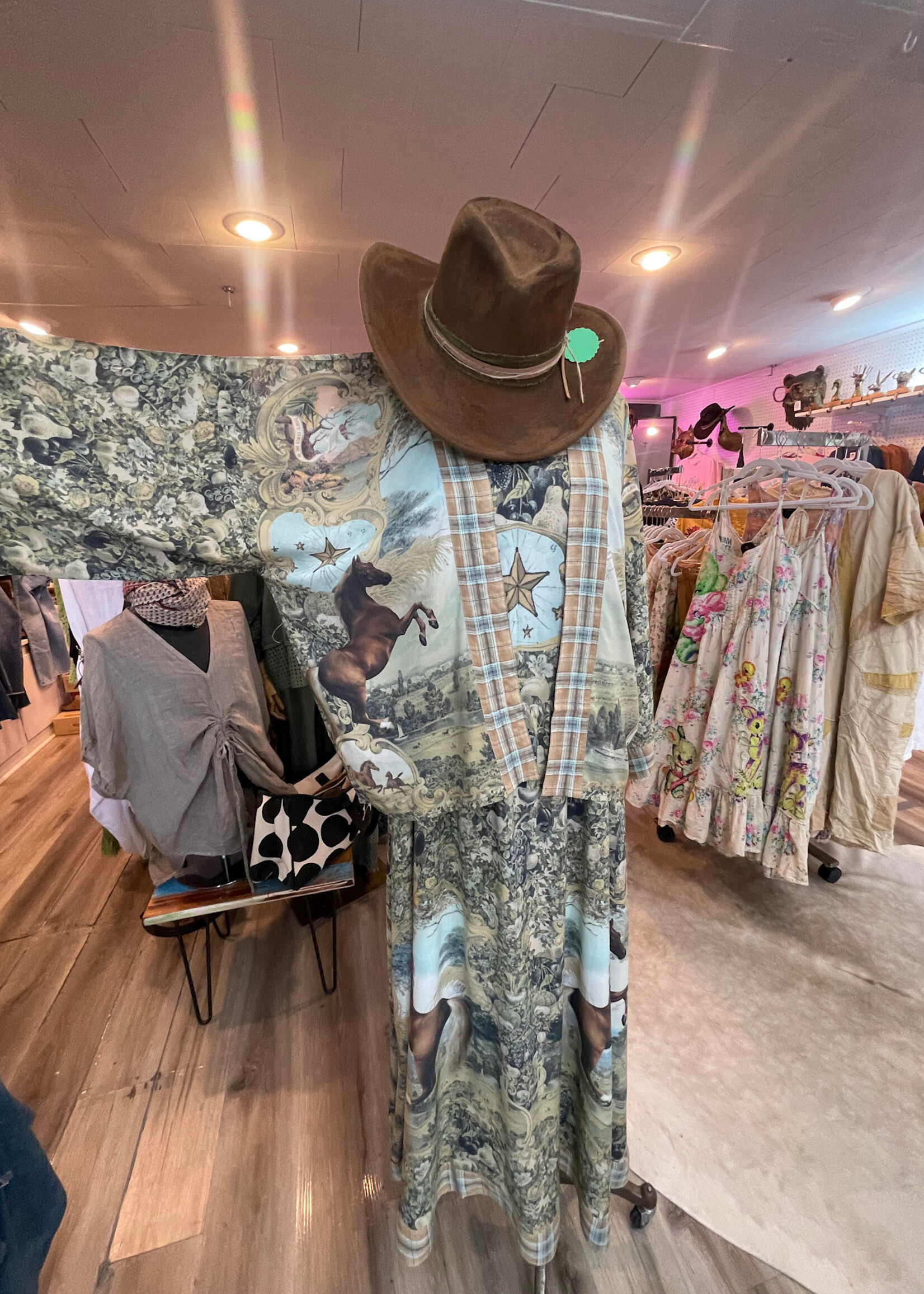 Market of Stars Born to Run Boheme Pixie Duster Crop Kimono Cardigan