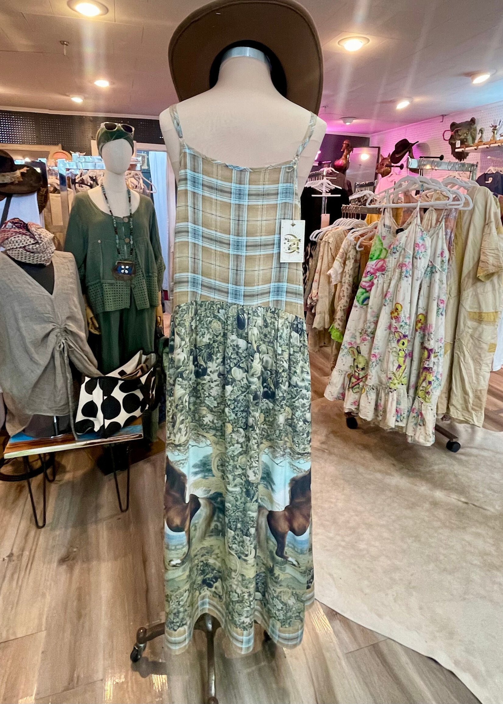 Market of Stars Born To Run Boheme Slip Dress