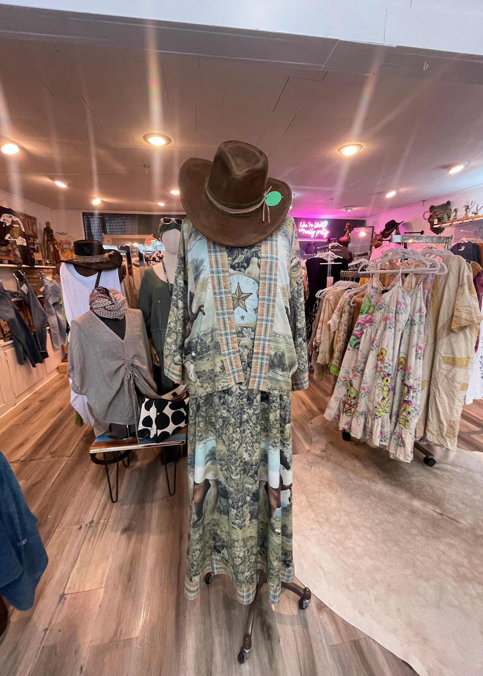 Market of Stars Born To Run Boheme Slip Dress