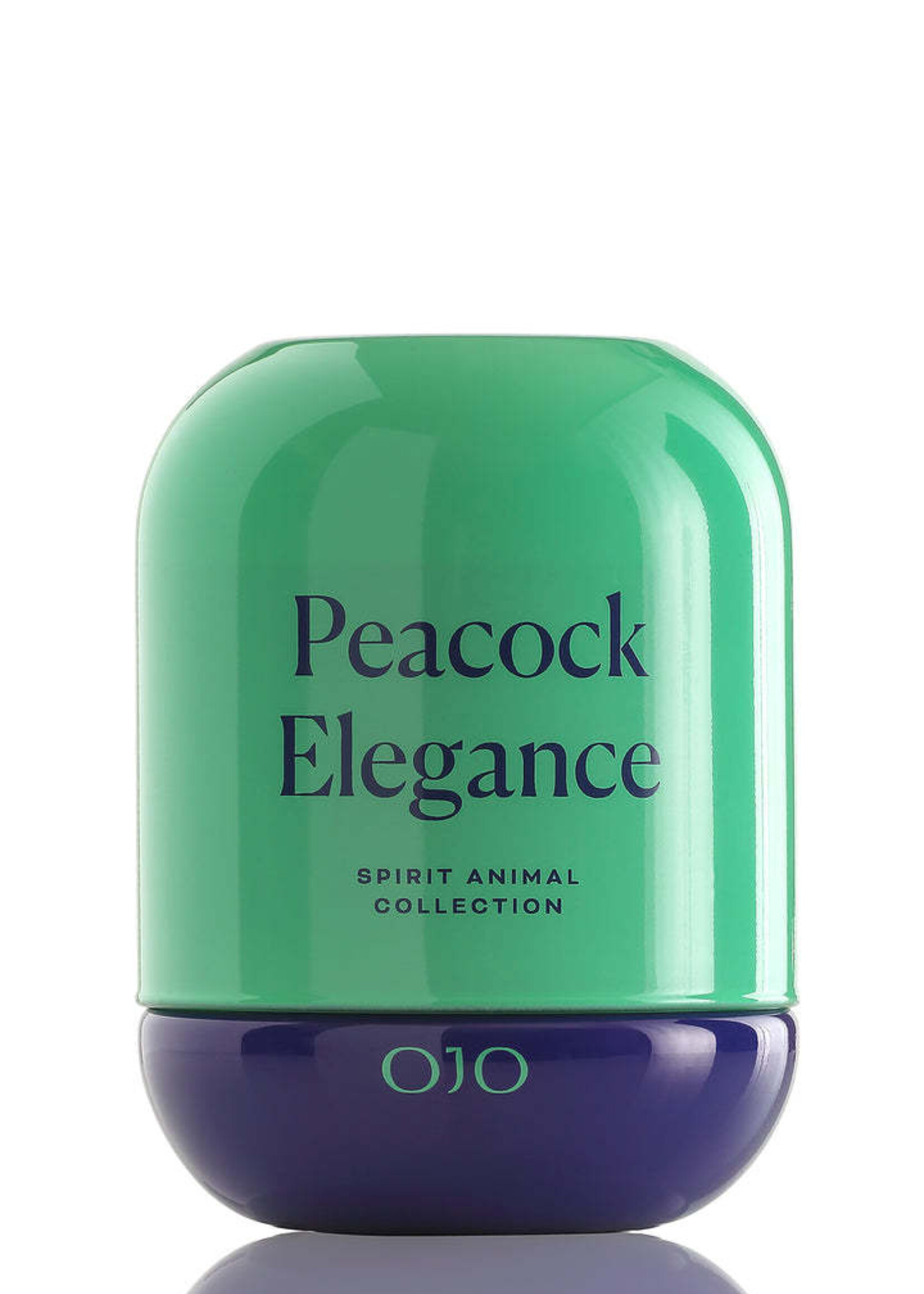 OJO Candles Peacock Elegance Candle Spirit Animal Collection