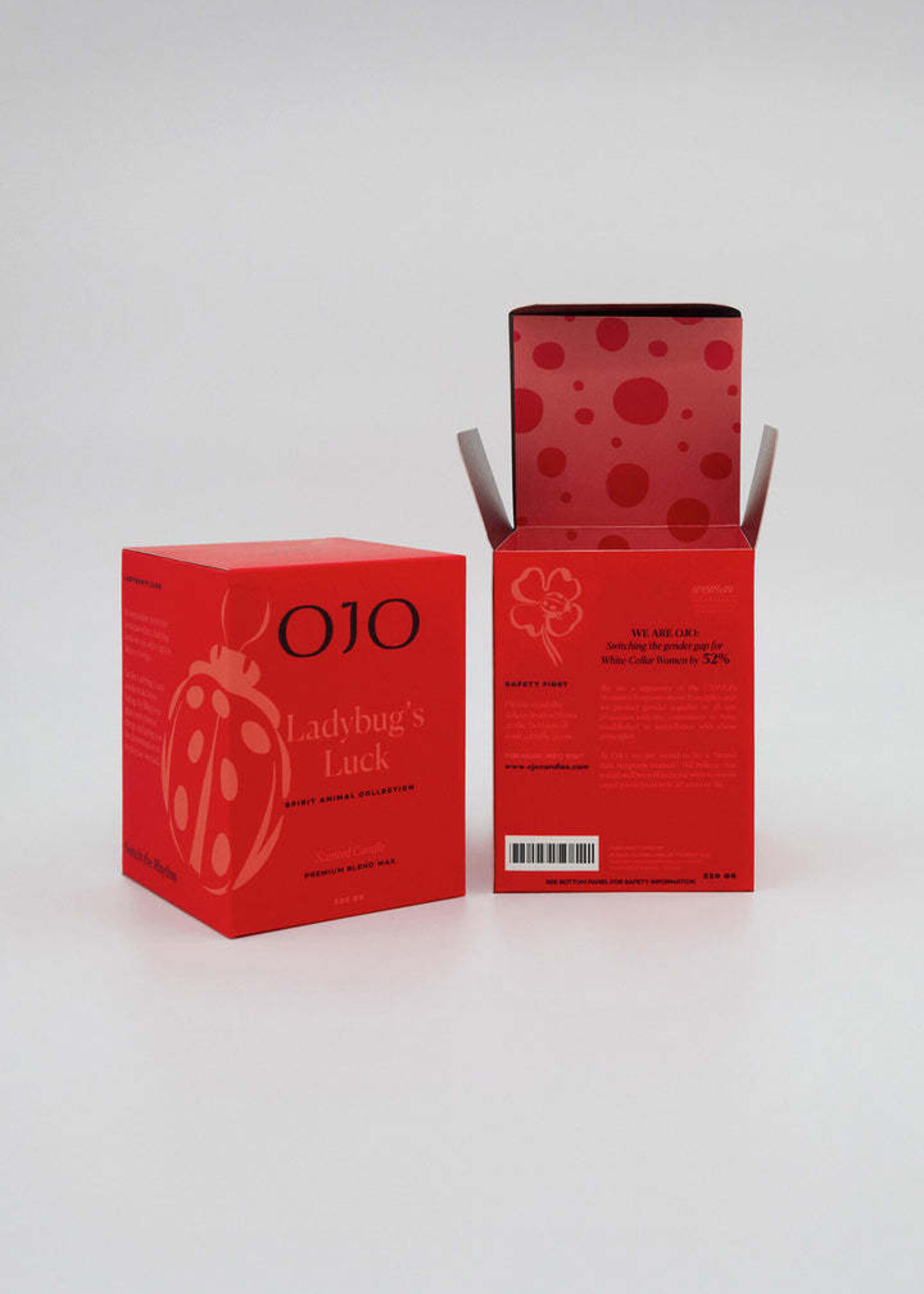 OJO Candles Ladybug's Luck Candle Spirit Animal Collection