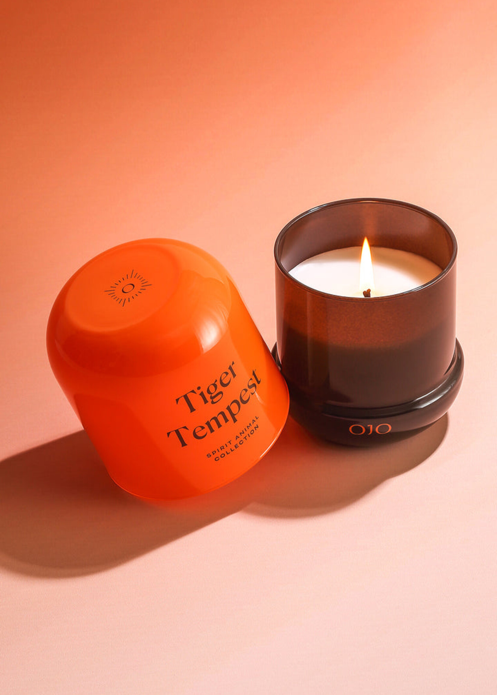 OJO Candles Tiger Tempest Candle Spirit Animal Collection