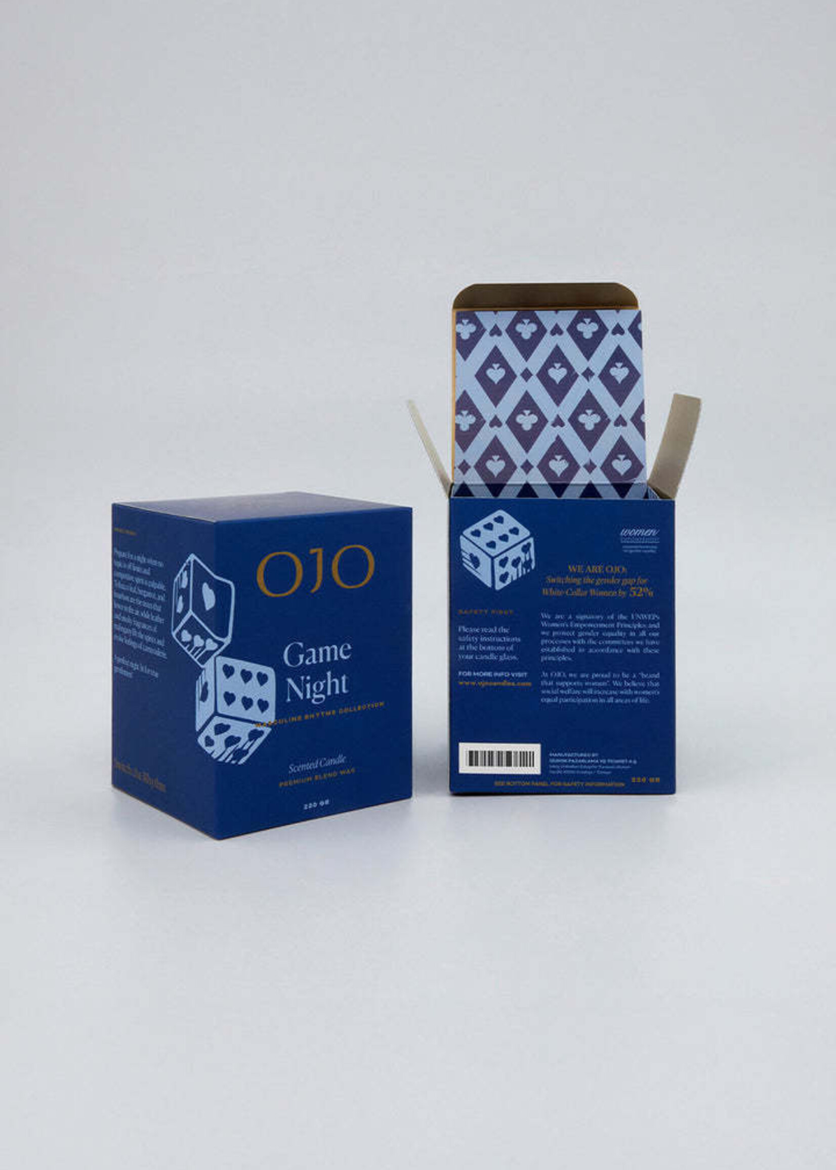 OJO Candles Game Night Candle Masculine Rhythms Collection