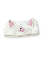 Peruvian Trading Company Pig Headband - Cream Pink