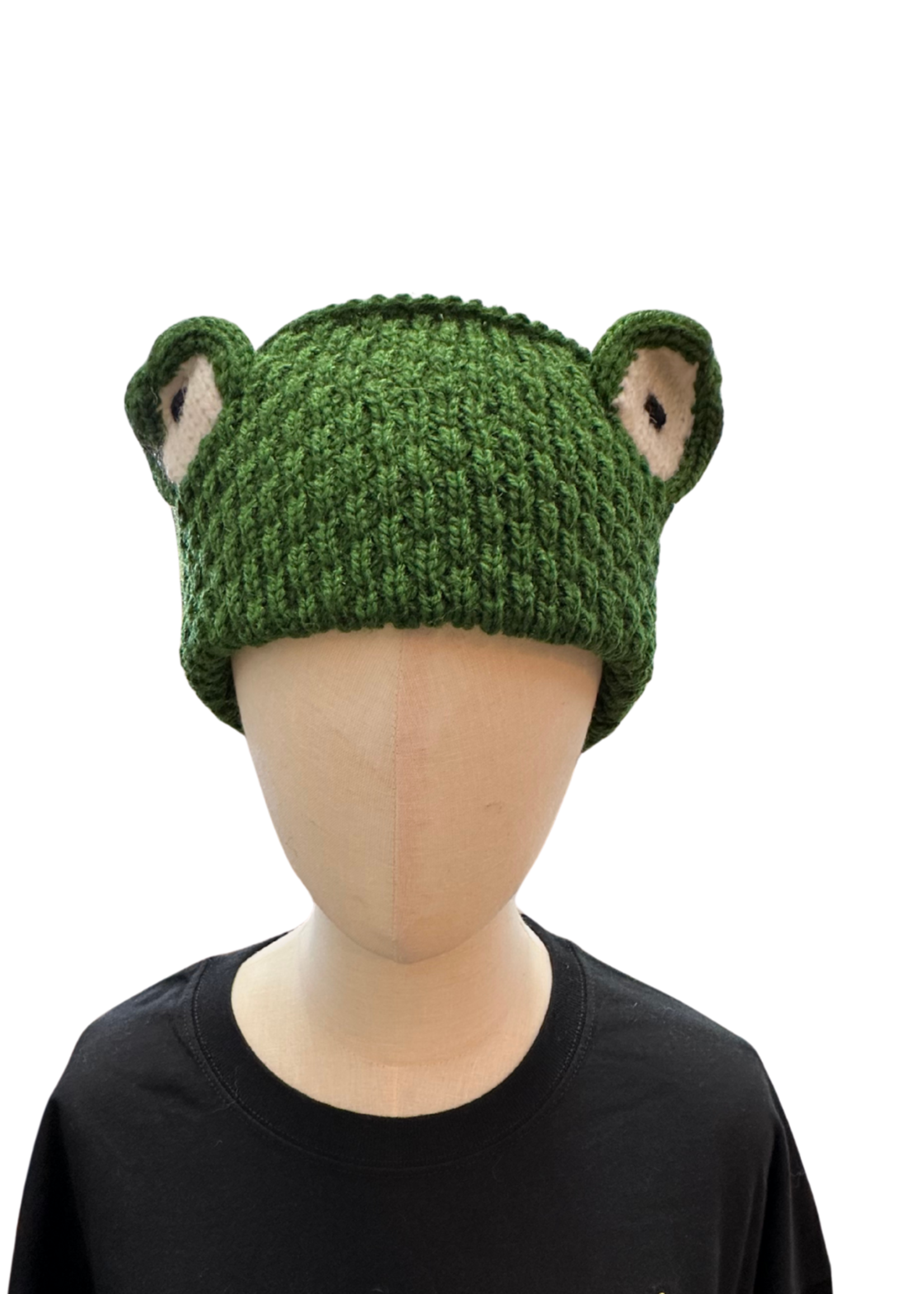 Peruvian Trading Company Frog Headband Hand Knitted from Peru