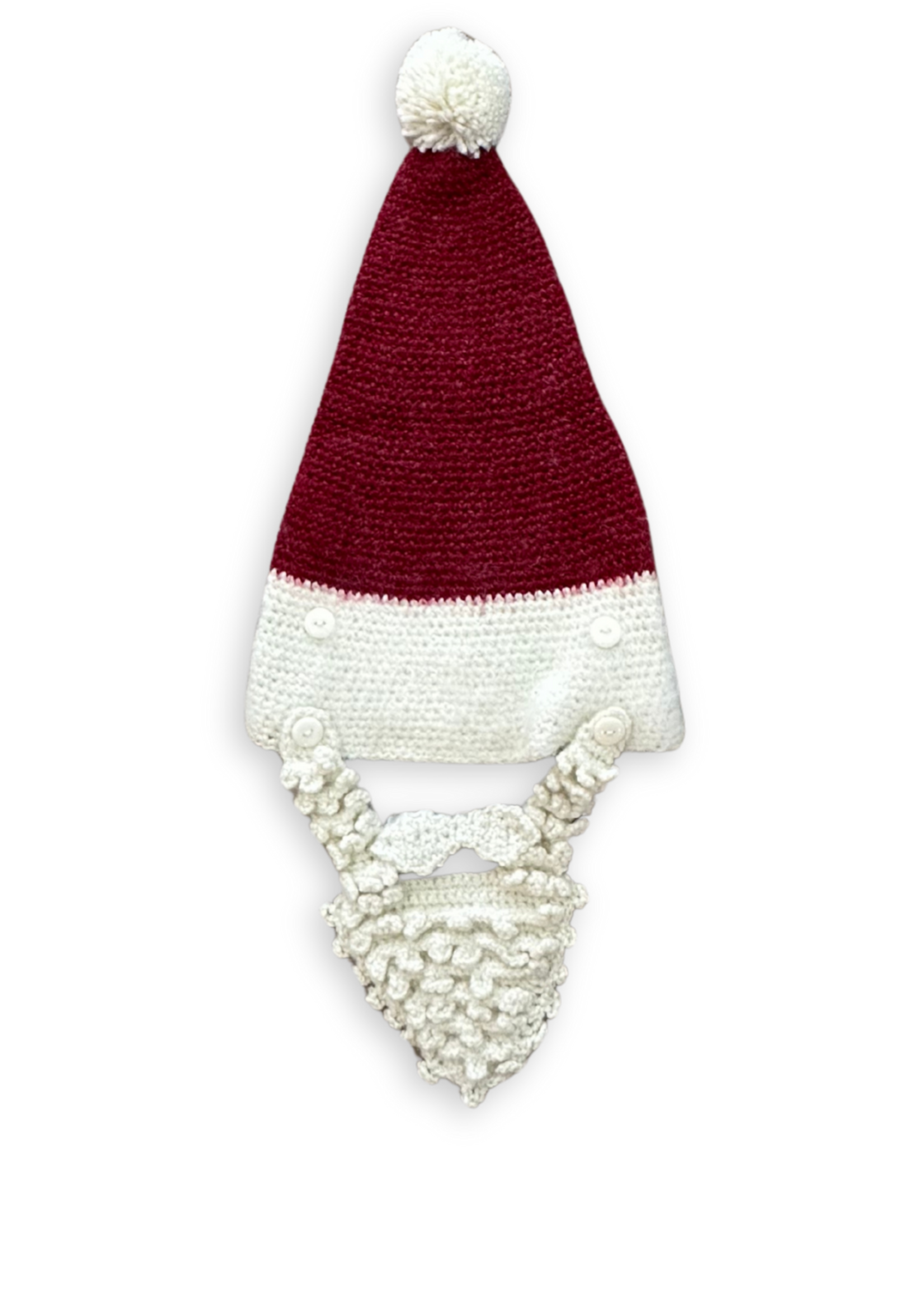 Peruvian Trading Company Santa Hand Crochet Hat