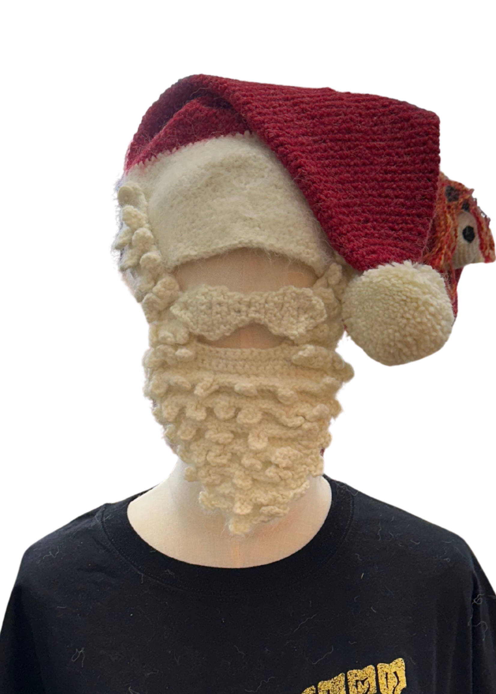 Peruvian Trading Company Santa Hand Crochet Hat