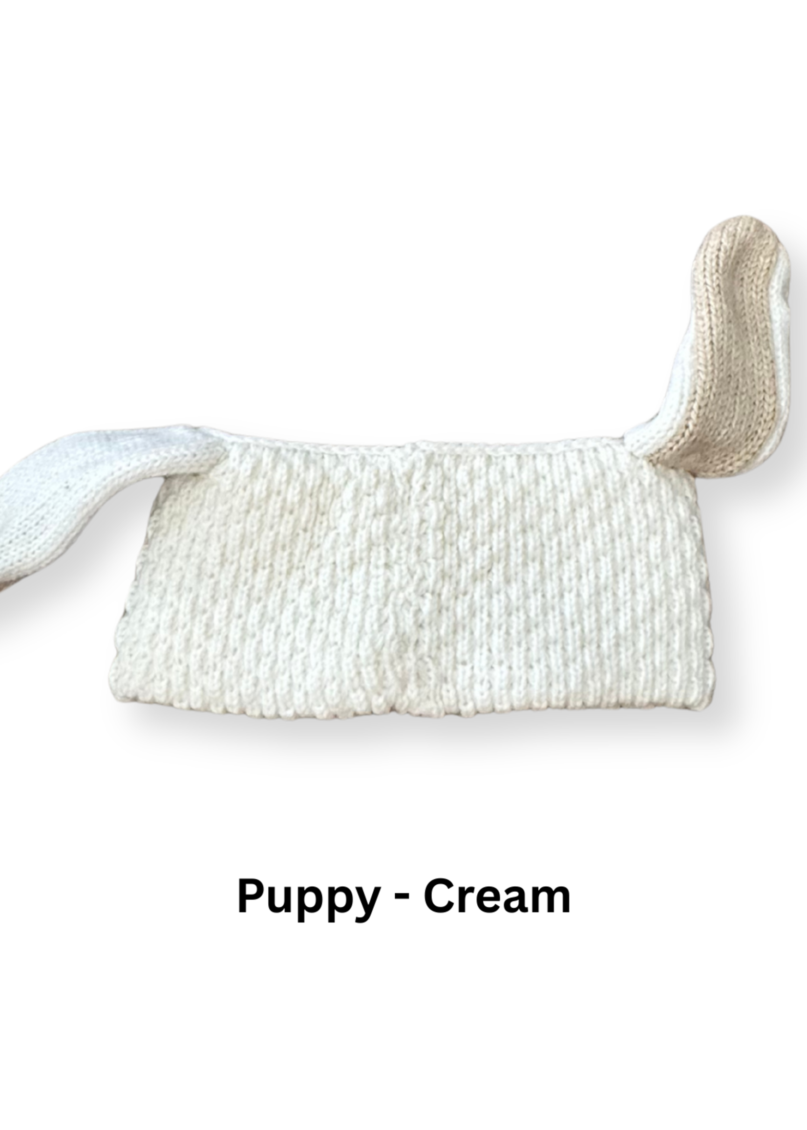 Peruvian Trading Company Puppy Headband - Cream