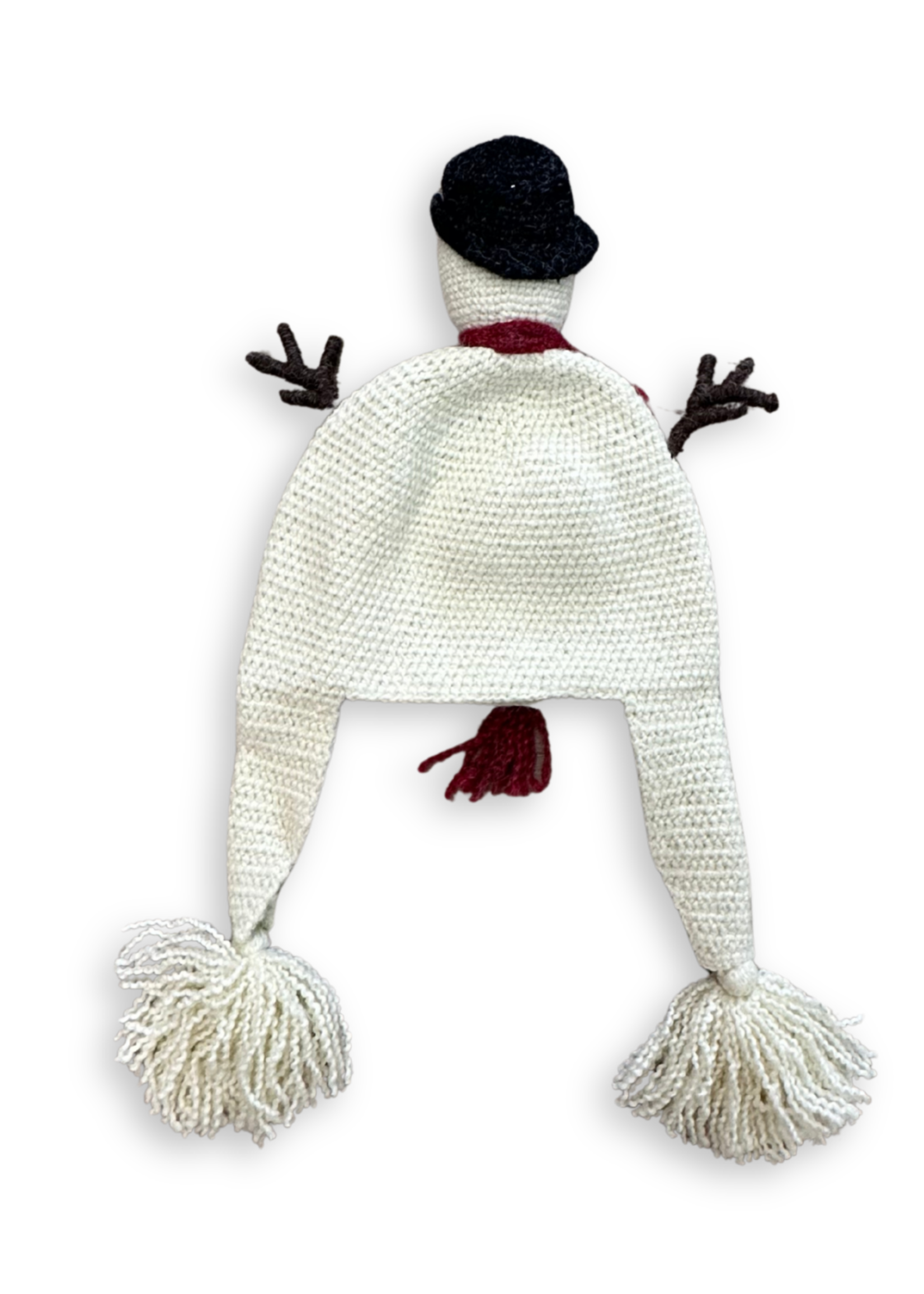 Peruvian Trading Company Snow Man Hand Crochet Hat