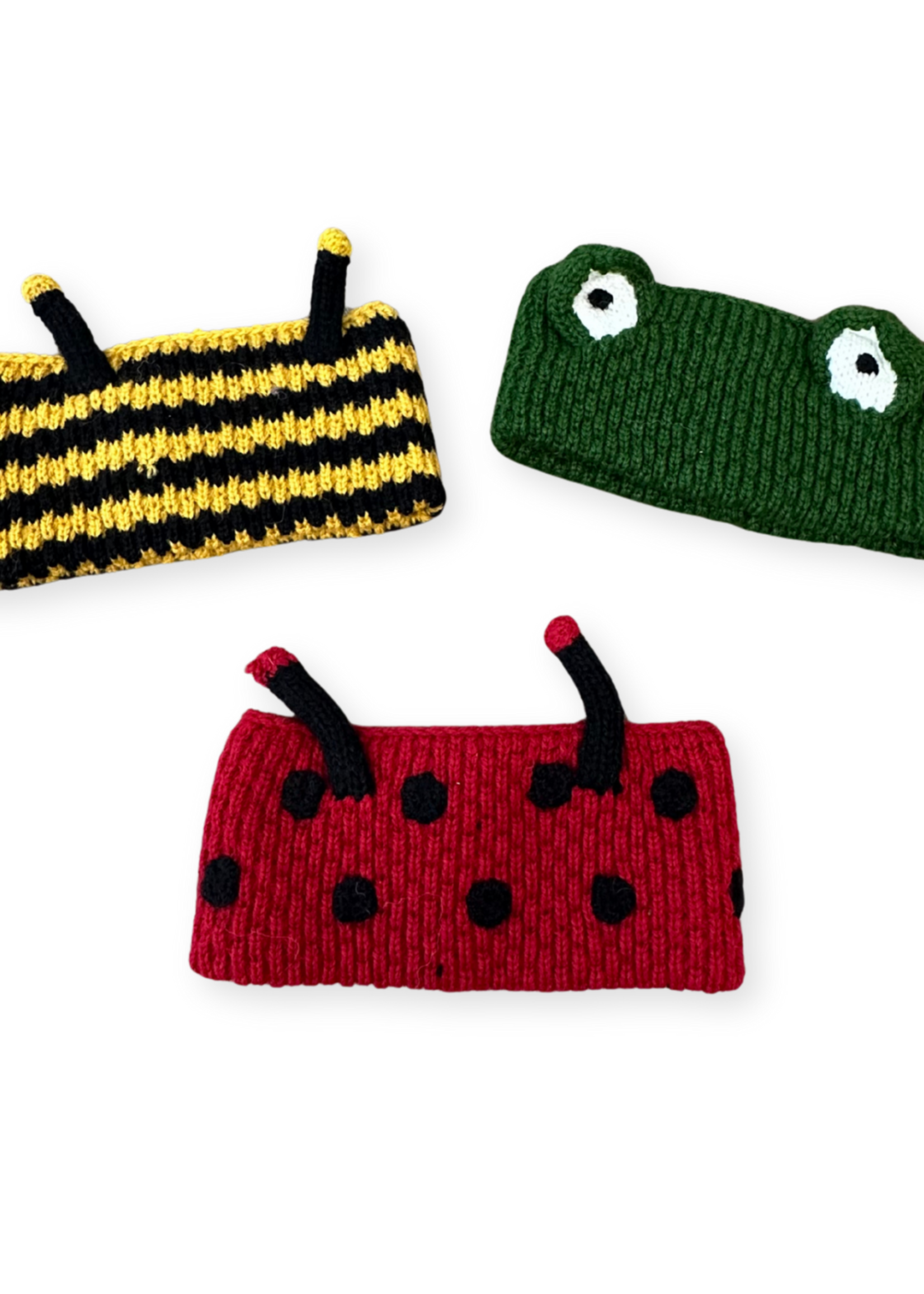 Peruvian Trading Company Bumblebee Headband Hand Knitted from Peru