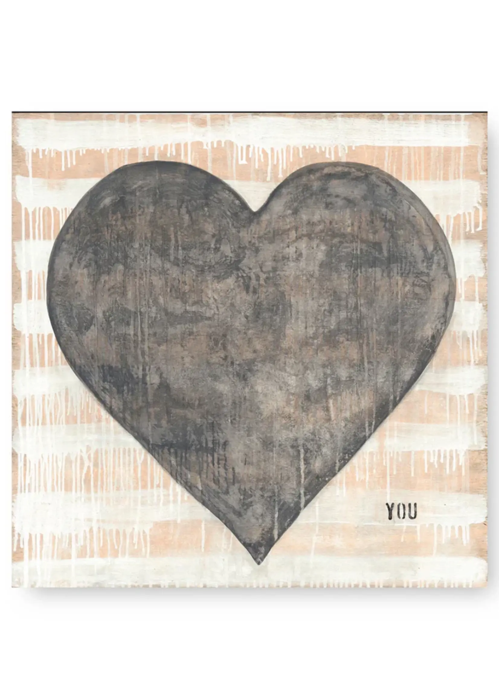 Sugarboo & Co. Grand Couer Art Tile (Heart) 12x12