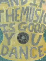 Sugarboo & Co. And If The Music Is Good Art Tile 9x9