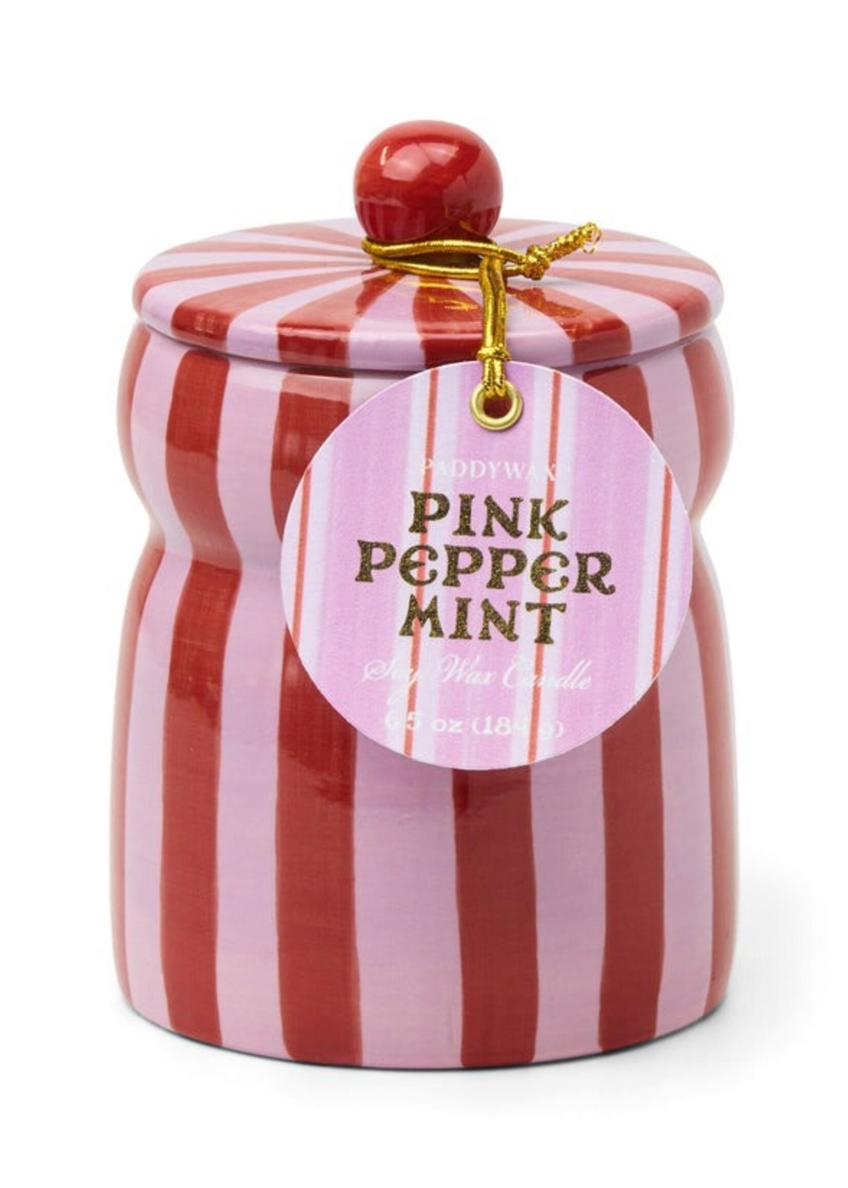 Paddywax Candles Pink Peppermint Cabana Candle