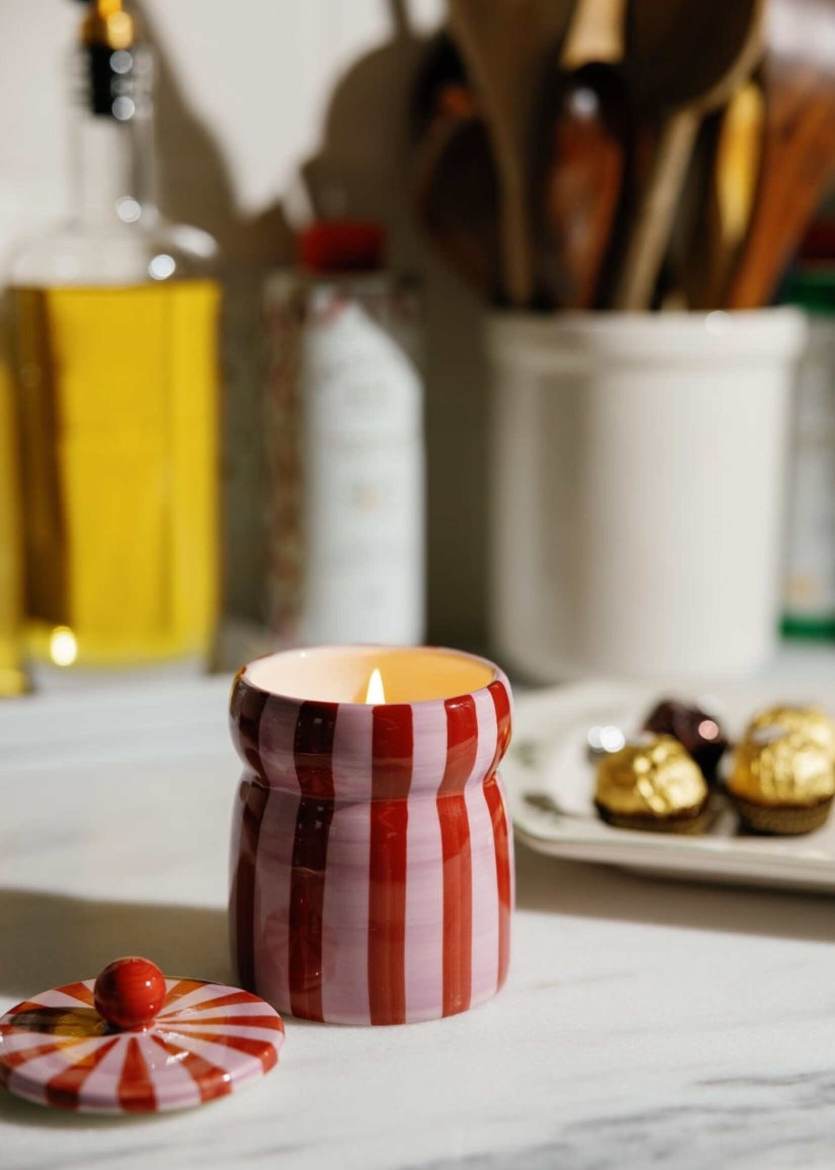 Paddywax Candles Pink Peppermint Cabana Candle