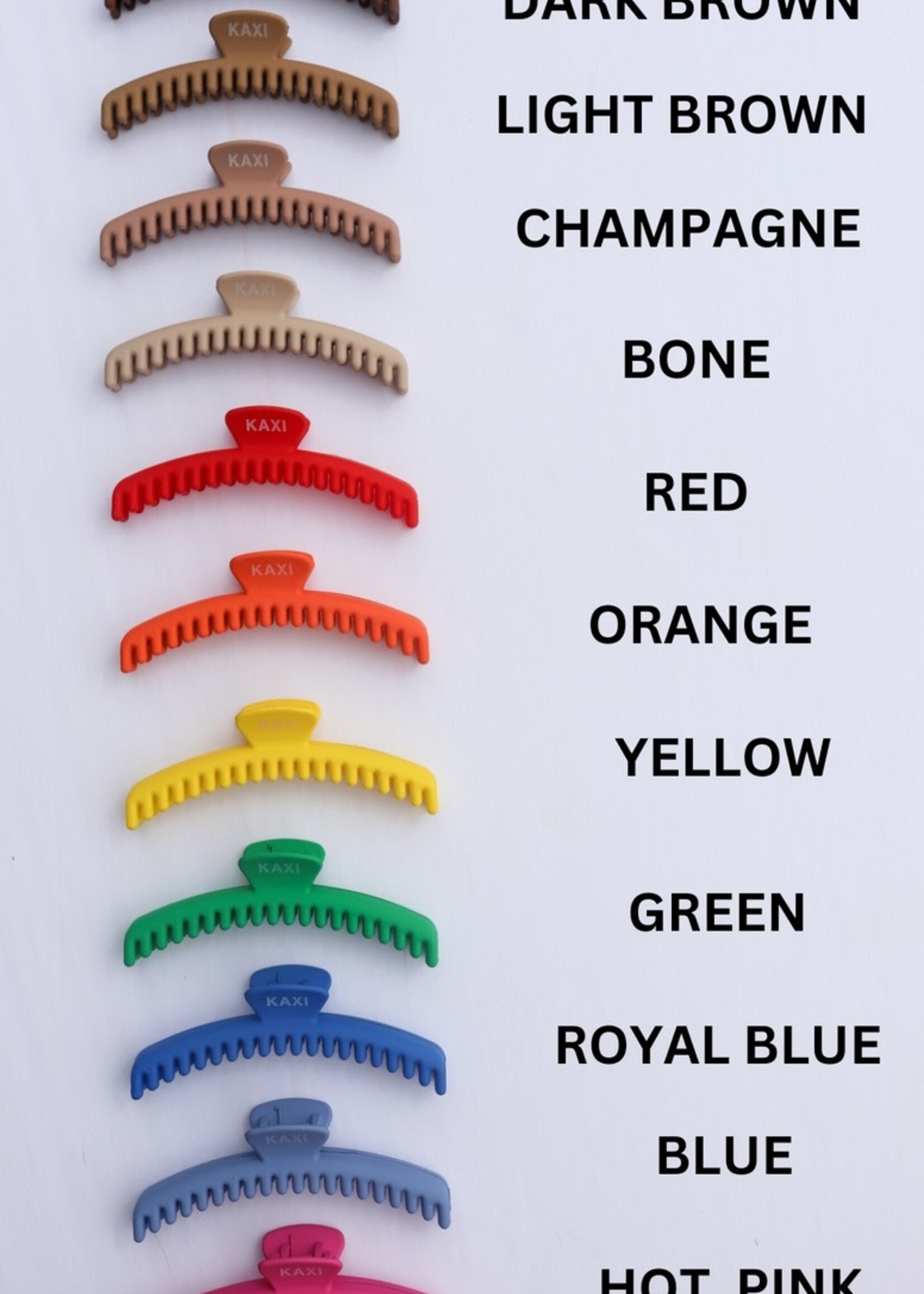 Kaxi Matte Midi Hold Everything Claw Clip