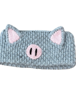 Peruvian Trading Company Pig Headband - Grey Pink