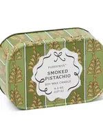 Paddywax Candles CHÉRIE PRINTED TIN -  SMOKED PISTACHIO