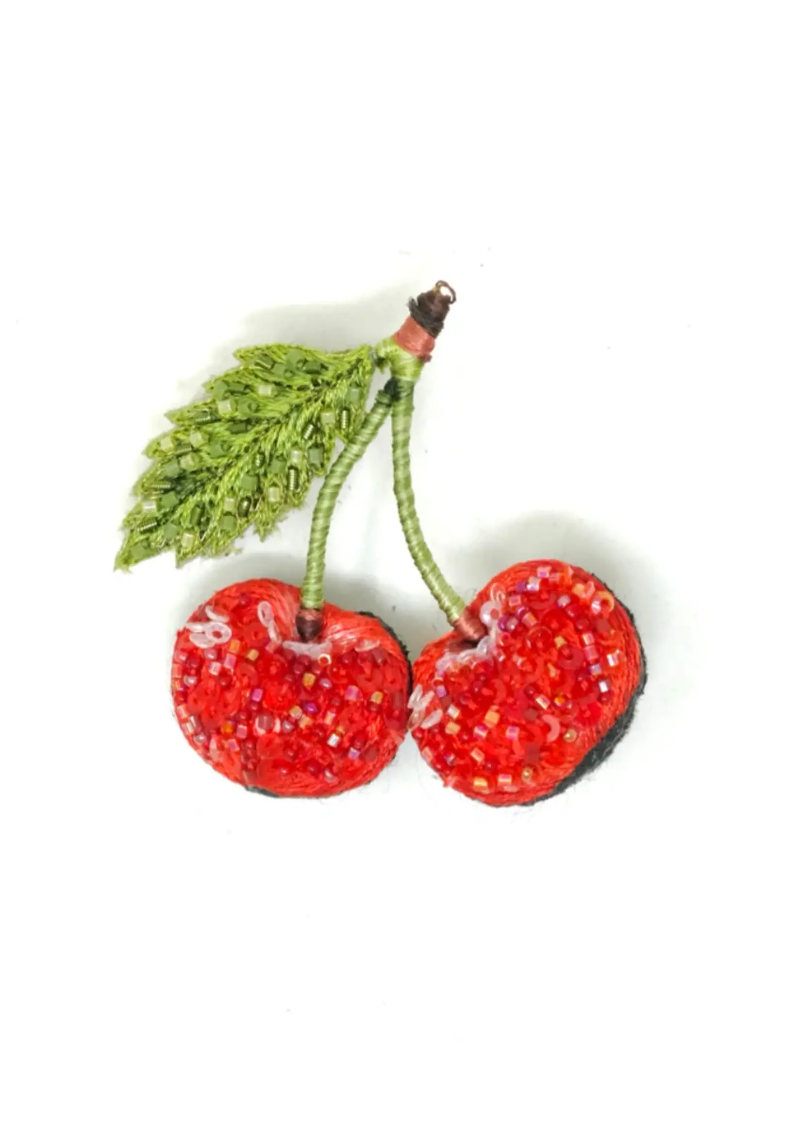 Trovelore North Star Cherry Brooch Pin