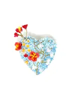 Trovelore Heart Blossoms Brooch Pin