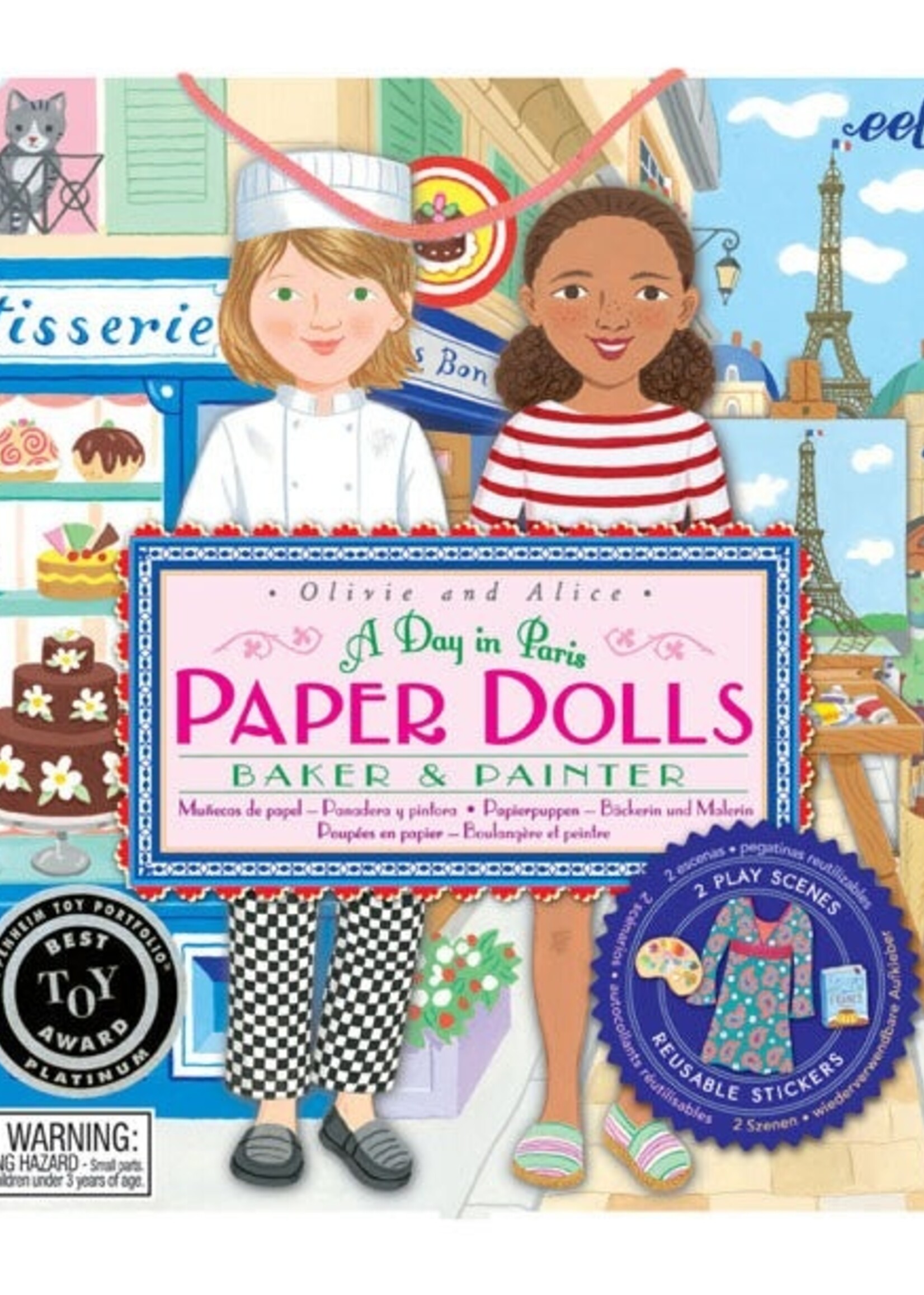 eeBoo Paperdoll Set