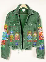 Bibi Nutcracker Corduroy Jacket - Green