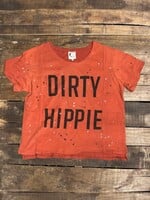Jaded Gypsy Dirty Hippie Tee - Vintage Rust